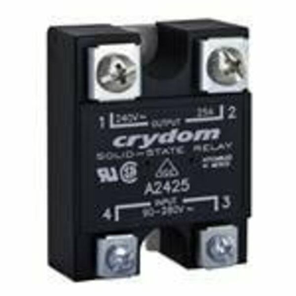 Solid State Relays - Industrial Mount Pm Ip00 280Vac/10A , 3-32Vdc In, Zc, Crydom, Mfr#: D2410F